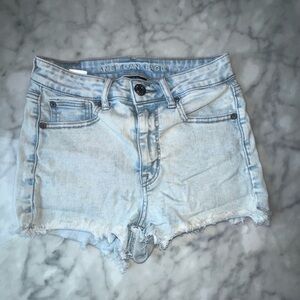 American Eagle Outfitters Faded Blue Jean Shorts